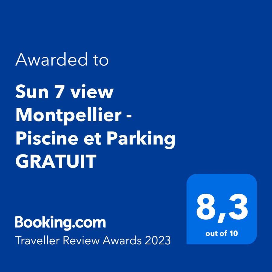 Sun7 View Montpellier Piscine Parking Gratuit Apartment Grabels ภายนอก รูปภาพ